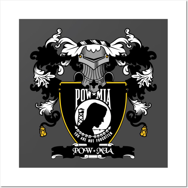 Pow Mia Wall Art by Corialis